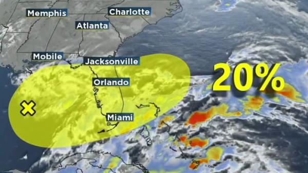 墨西哥湾的天气系统将给佛罗里达中部带来降雨以下是你需要知道的