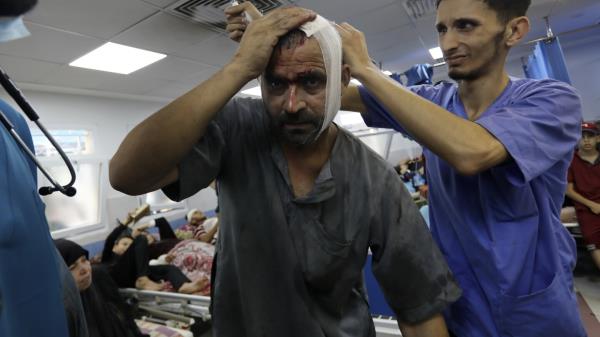 以色列表示，哈马斯利用加沙最大的医院作为掩护数百人被困在里面