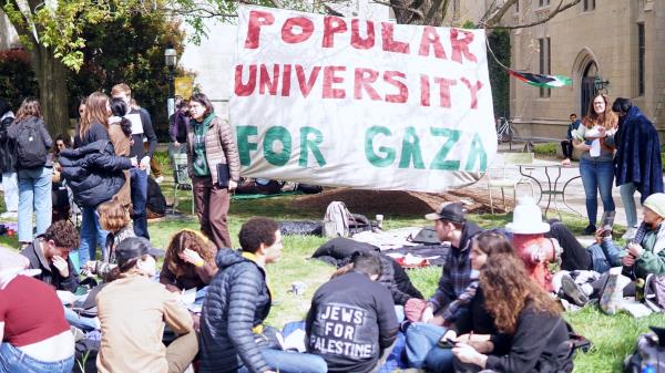 在政府停止扎营后，亲巴勒斯坦学生誓言要“占领”普林斯顿大学