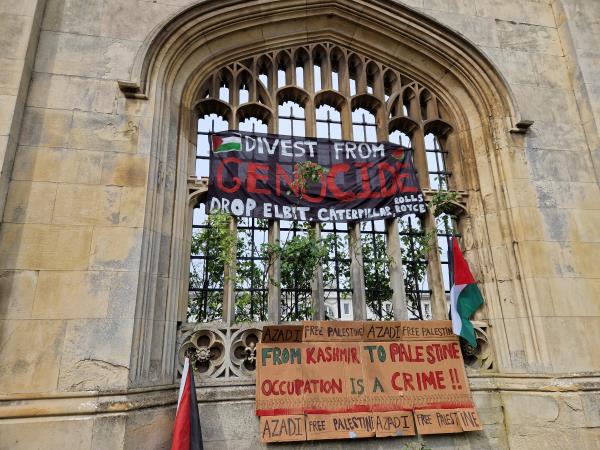 剑桥三一学院学生会通过从加沙战争中撤资的动议