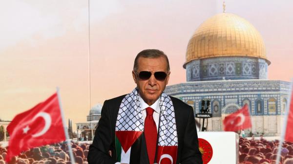 埃尔多安说，以色列已经把目光投向了土耳其领土